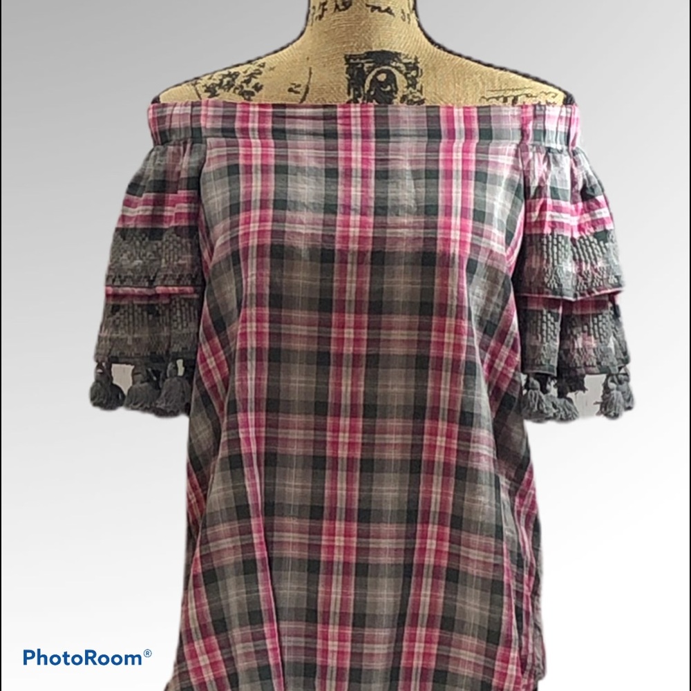 Ivy Jane Plaid Blouse